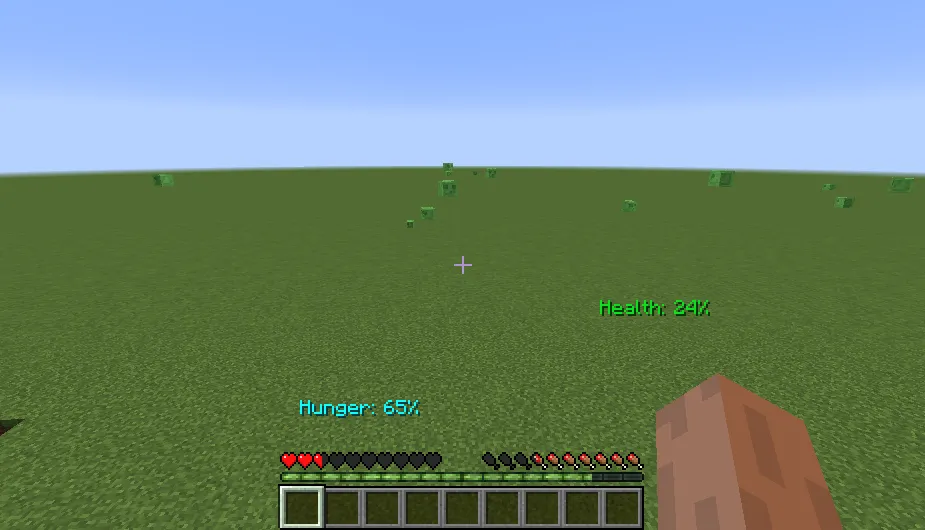 Skyr (display hud)  — скриншот 3 (Моды, Minecraft)