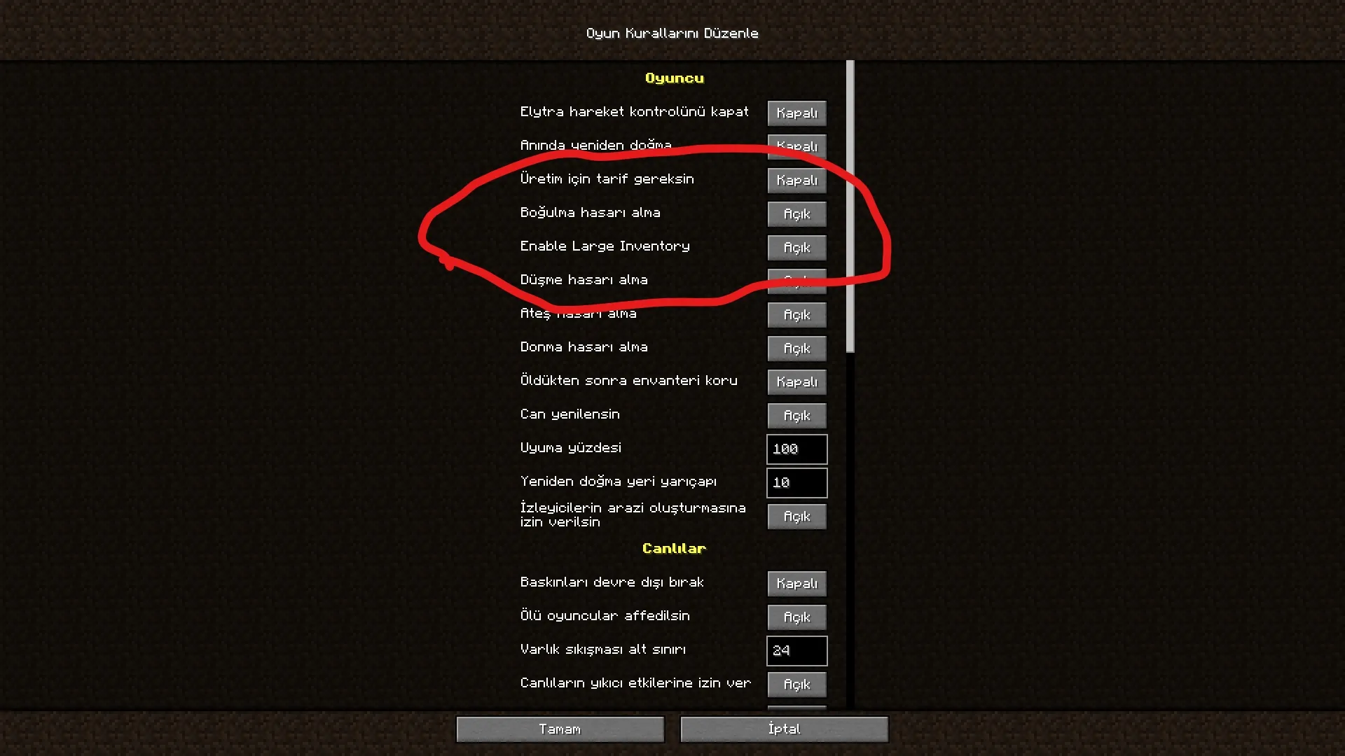 Alhelm's Largest Inventory Mod — скриншот 1 (Моды, Minecraft)