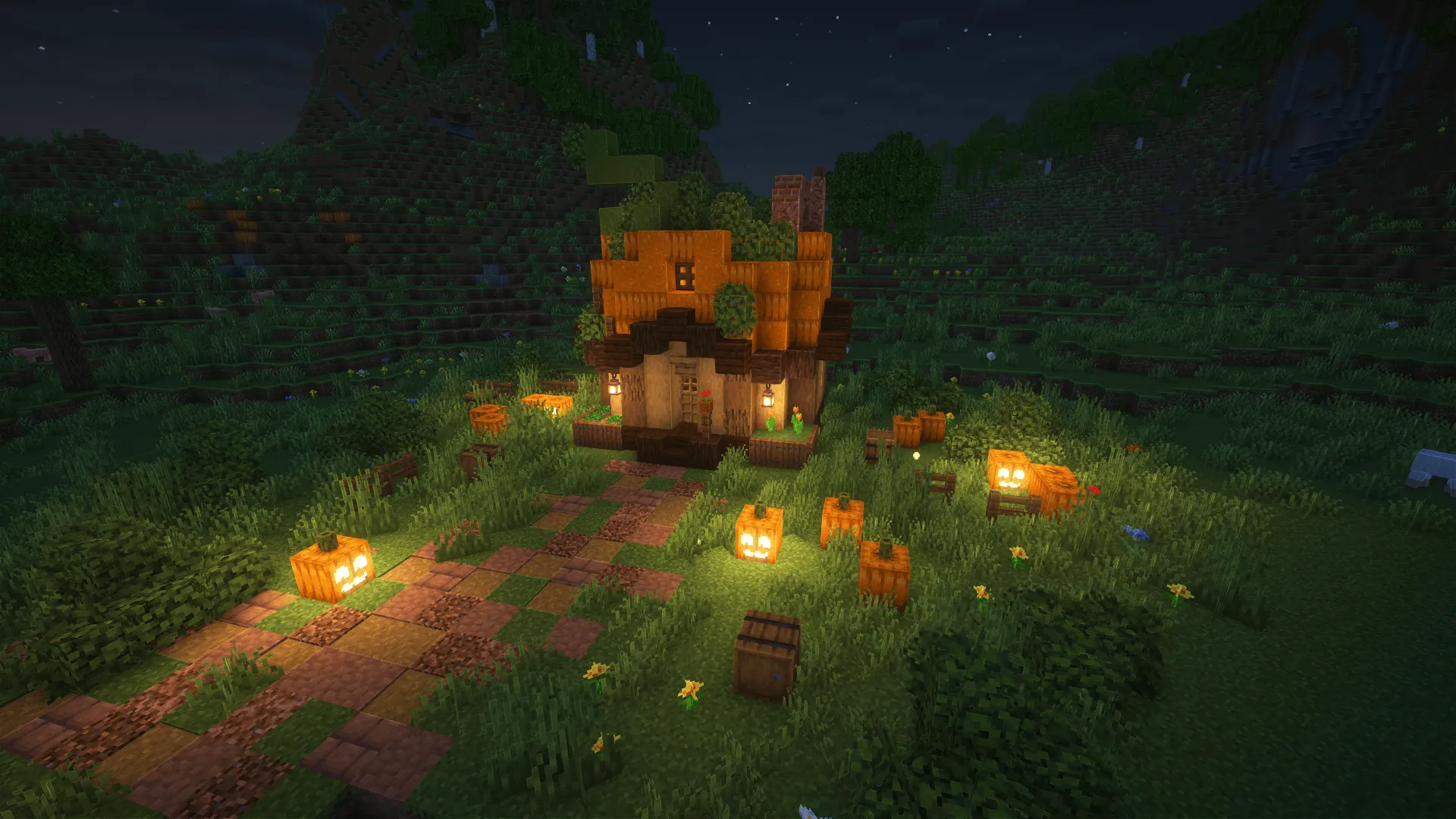 Cute Pumpkin, Текстуры, Minecraft