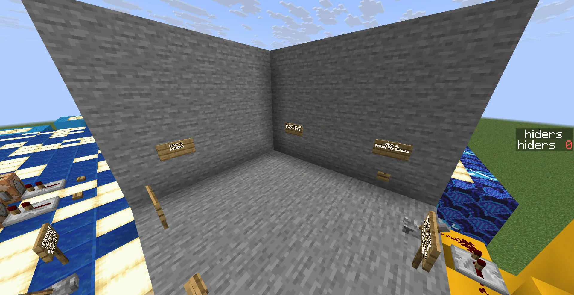 villager hide and seek (squid game) — скриншот 8 (Карты, Minecraft)