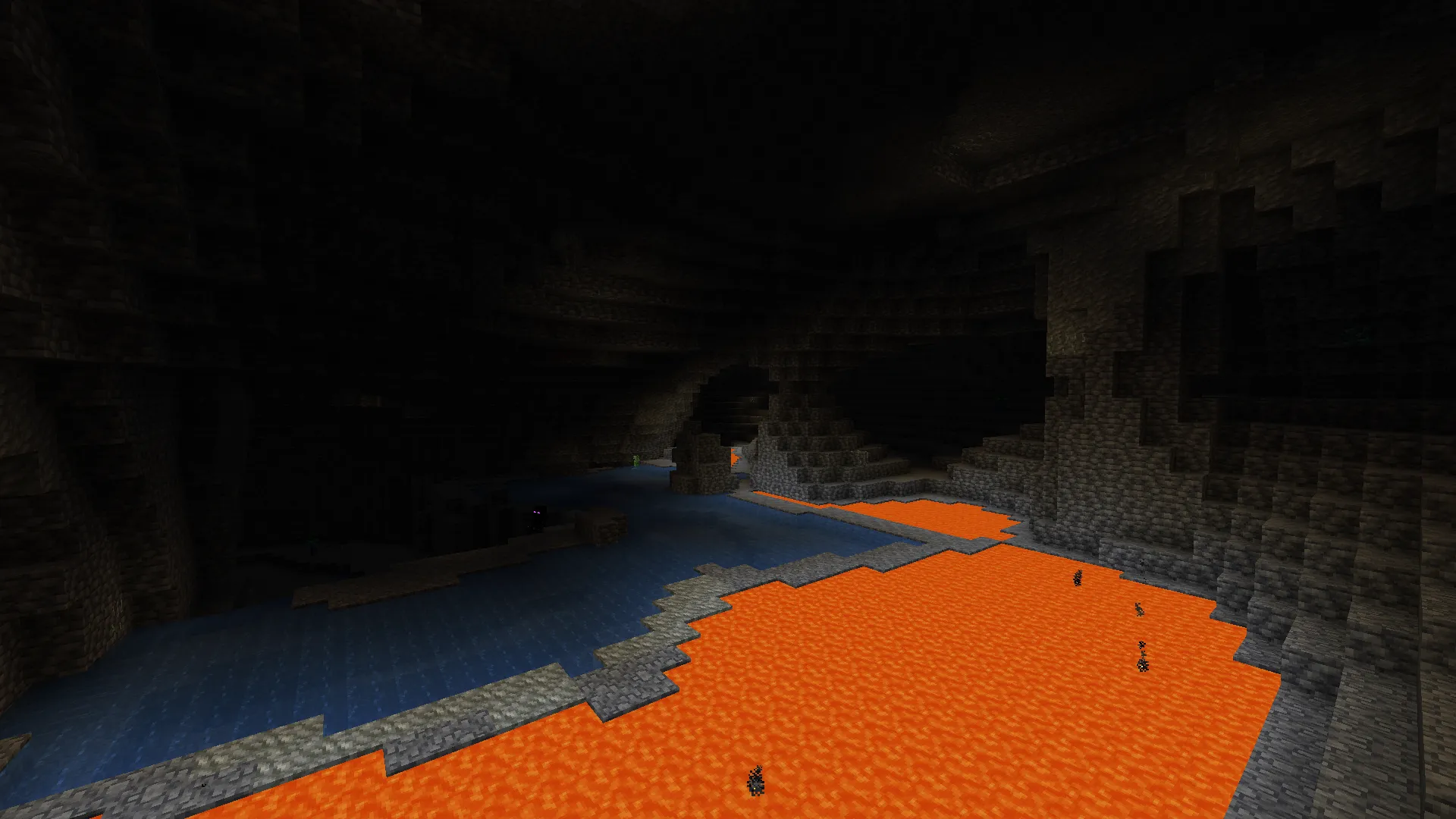 non-Obtrusive Glow Lichen — скриншот 1 (Текстуры, Minecraft)