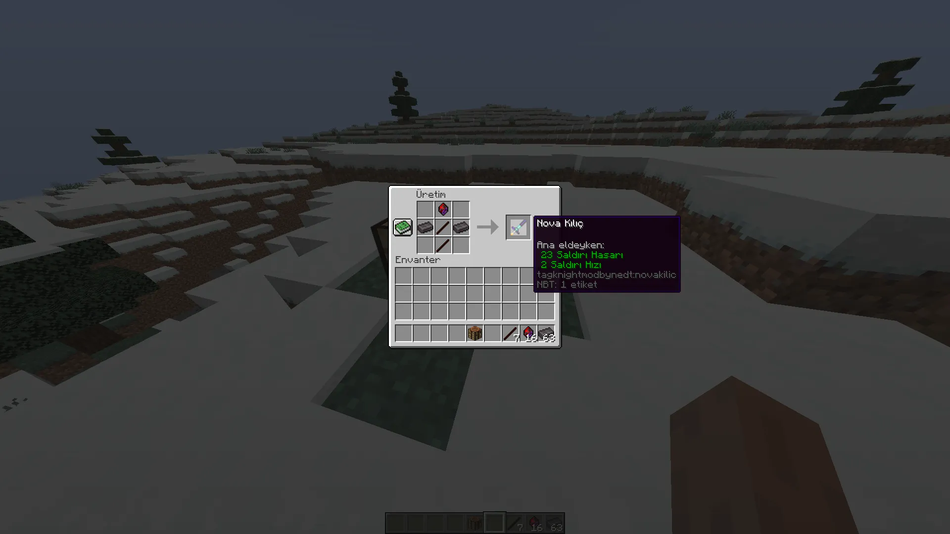 TagKnightbyNedt, Моды, Minecraft