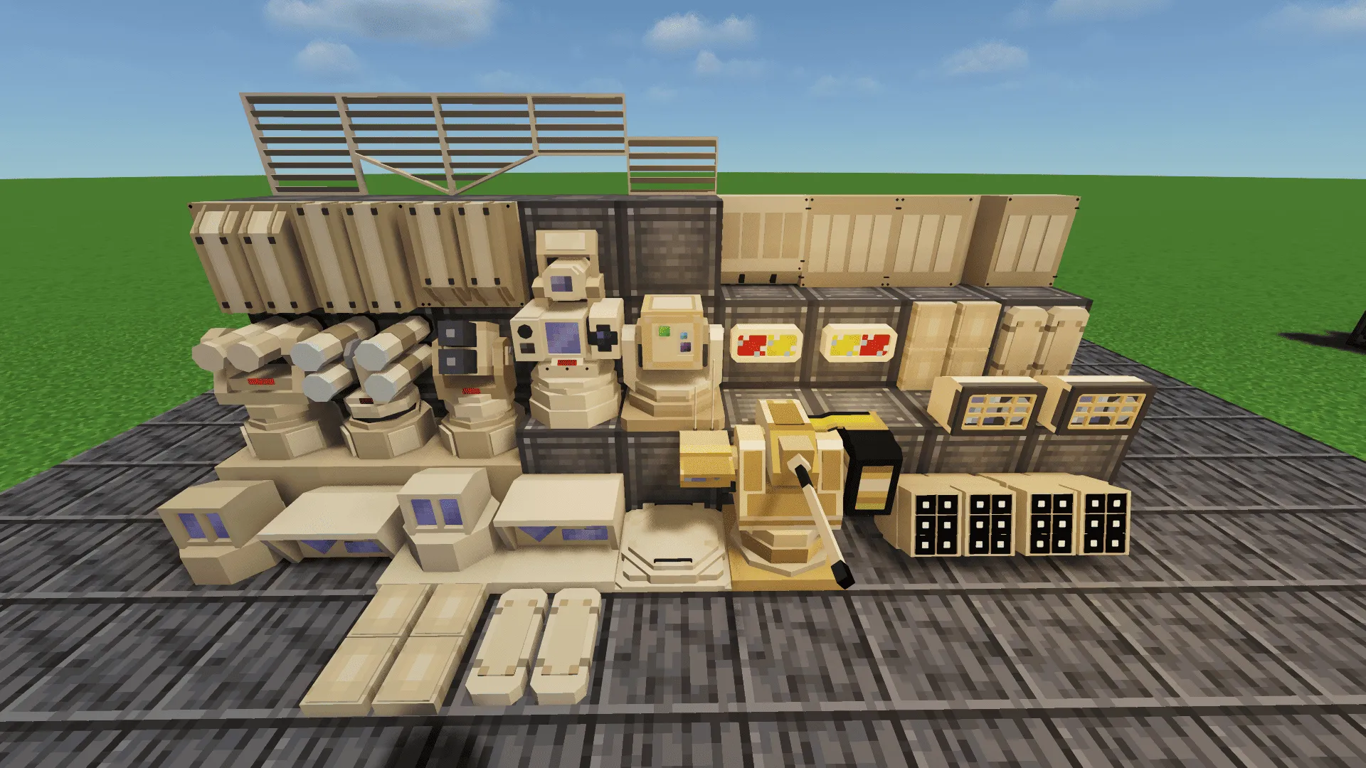 Mianbao's Modern Warfare Camo, Текстуры, Minecraft