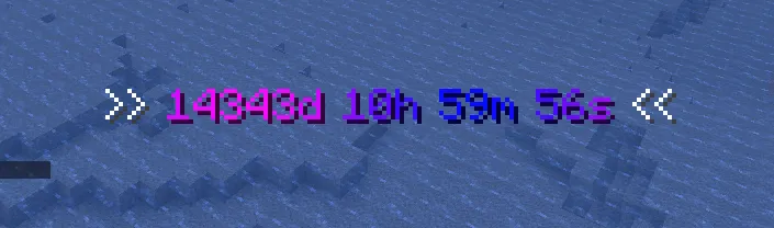 challengetimer — скриншот 1 (Моды, Minecraft)