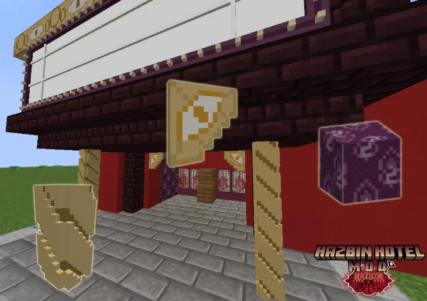Hazbin Hotel Items, Моды, Minecraft