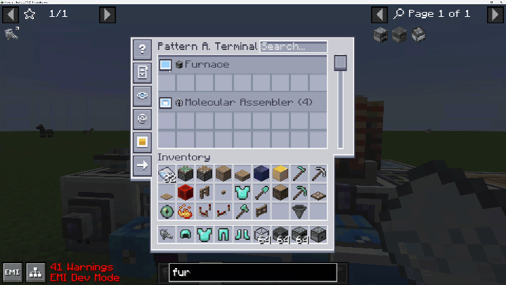 AE2 Labeled Patterns — скриншот 1 (Моды, Minecraft)