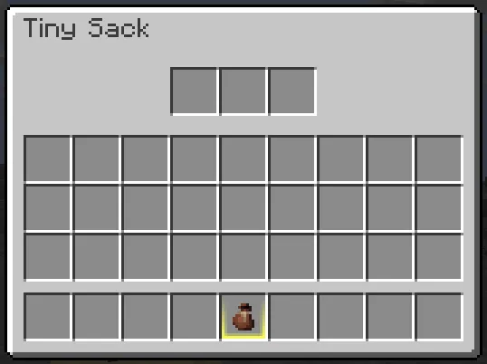 Configurable Sacks, Моды, Minecraft