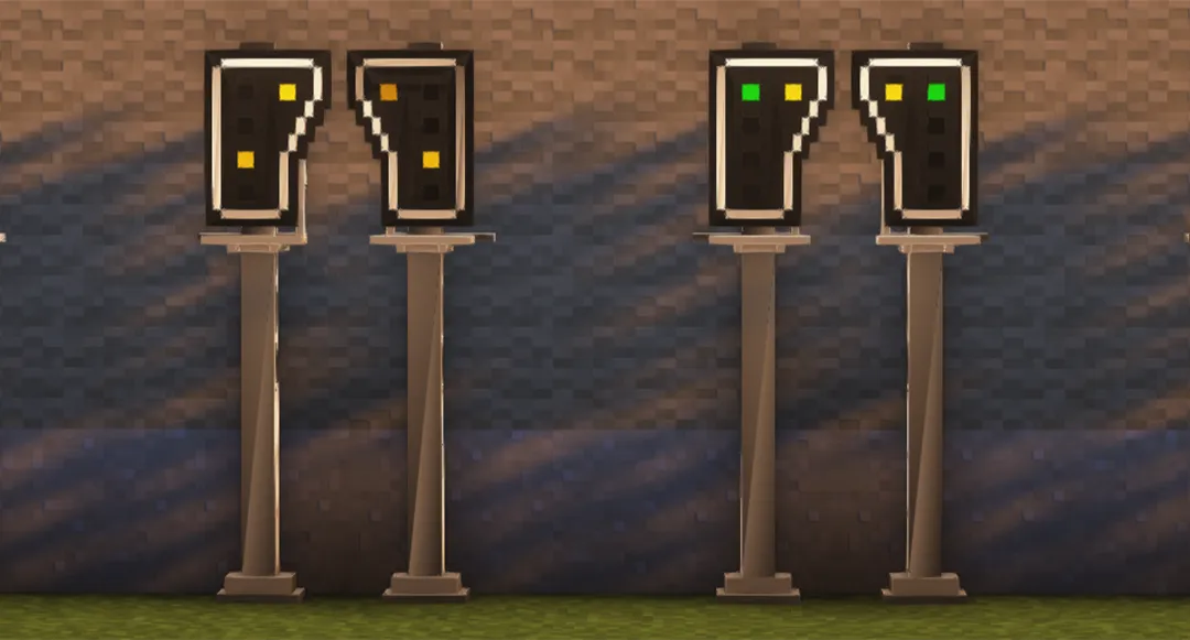 Belgian Signal & Catenary - Voxel Pack — скриншот 3 (Моды, Minecraft)