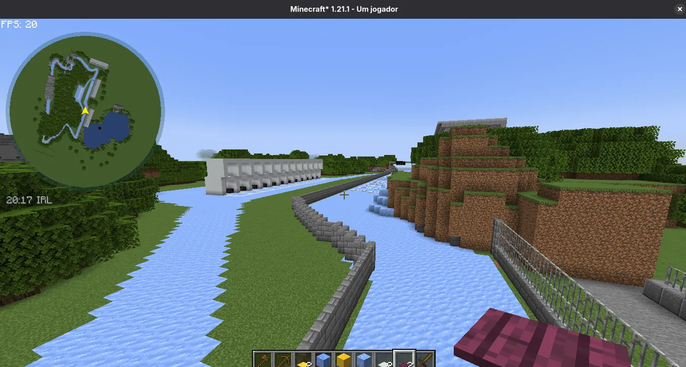 Trial Mountain Ice Boat, Карты, Minecraft