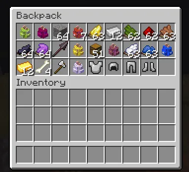 Server Backpacks Reborn — скриншот 2 (Плагины, Minecraft)