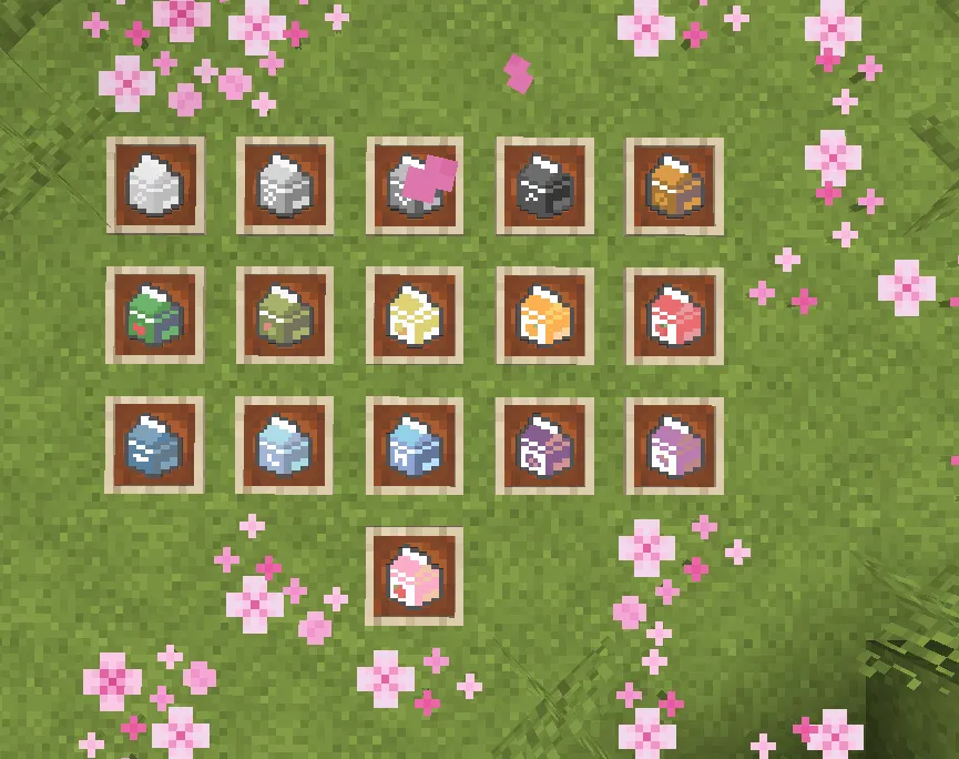 Colorful Milk Carton Dyes — скриншот 1 (Текстуры, Minecraft)