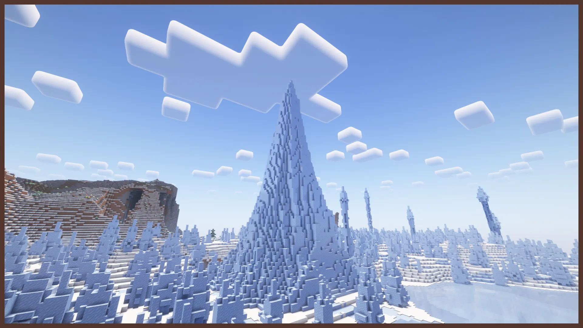 Giant Ice Spike, Моды, Minecraft