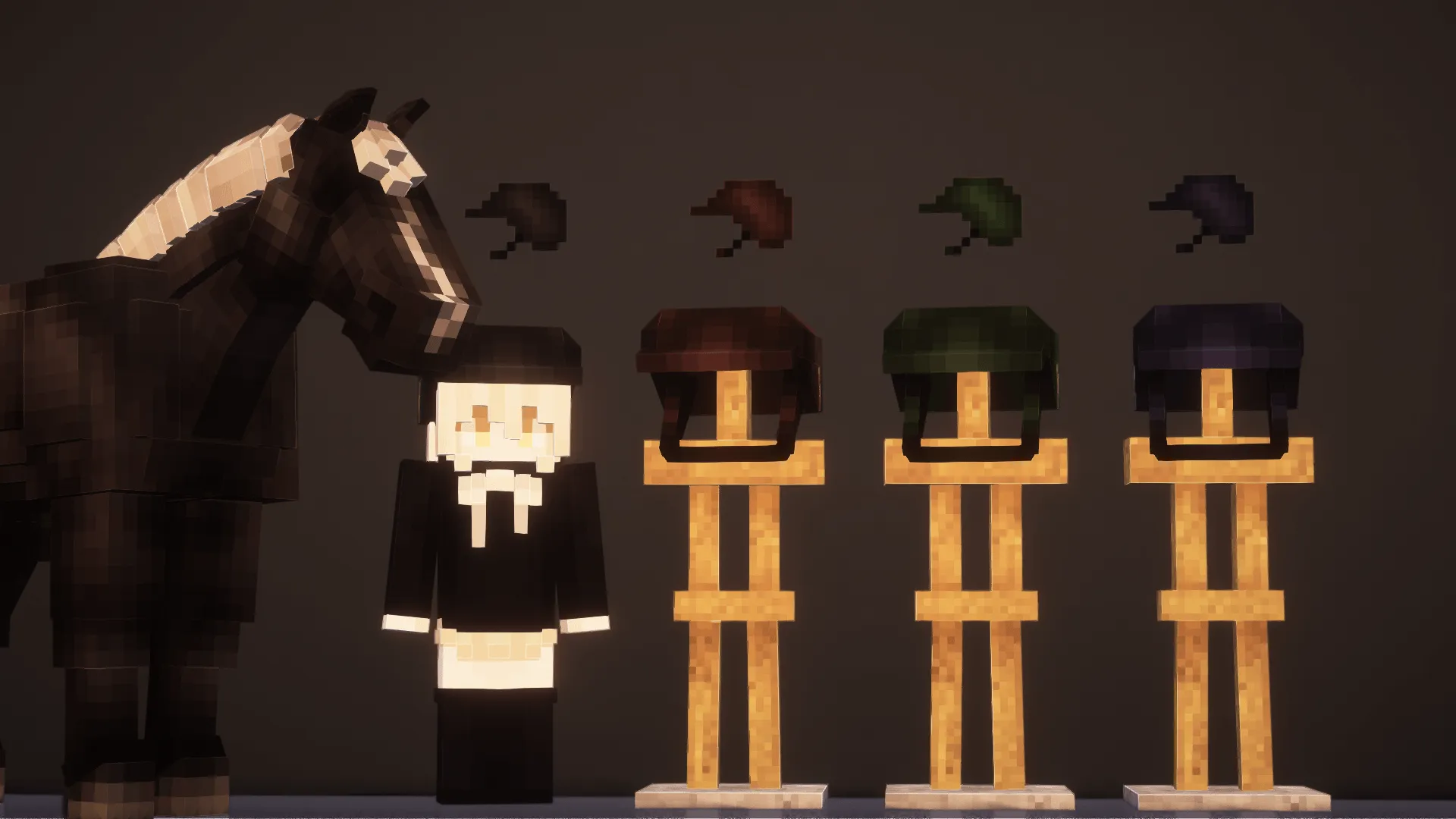 Riding Helmet, Моды, Minecraft