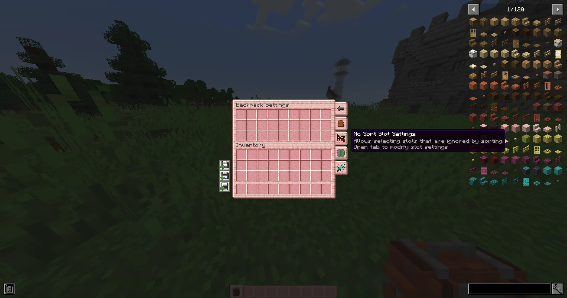 Cosmo's Comfy Cherry GUI Overhaul — скриншот 17 (Текстуры, Minecraft)