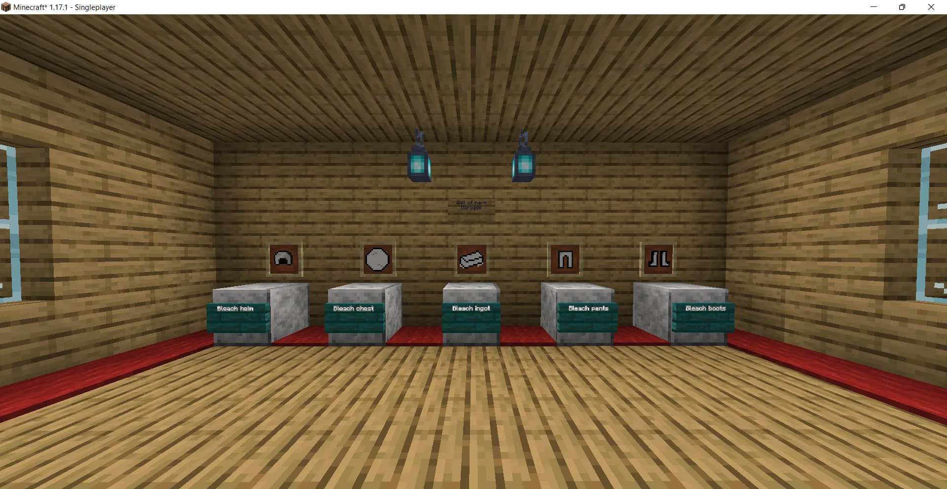 Bleached personality, Моды, Minecraft