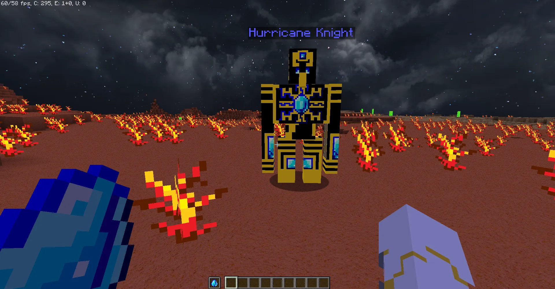 Hurricane Golem, Текстуры, Minecraft