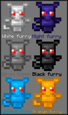 Furry Totems — скриншот 1 (Текстуры, Minecraft)