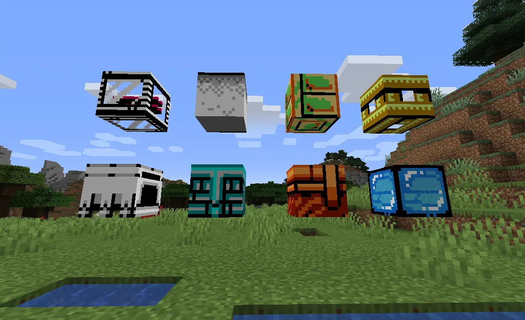 Decorative Megaman Blocks, Моды, Minecraft