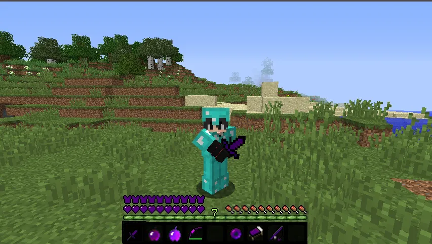 Super sayien blue pvp — скриншот 1 (Текстуры, Minecraft)