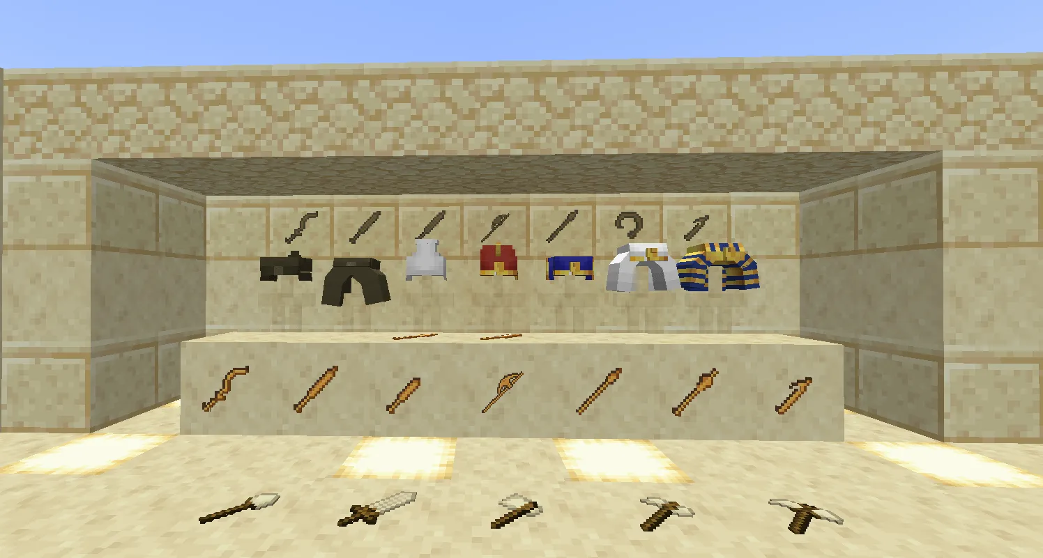 Forgotten Deserts  — скриншот 1 (Моды, Minecraft)