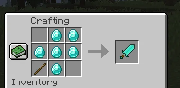 Great Swords using vanilla resources  — скриншот 2 (Моды, Minecraft)