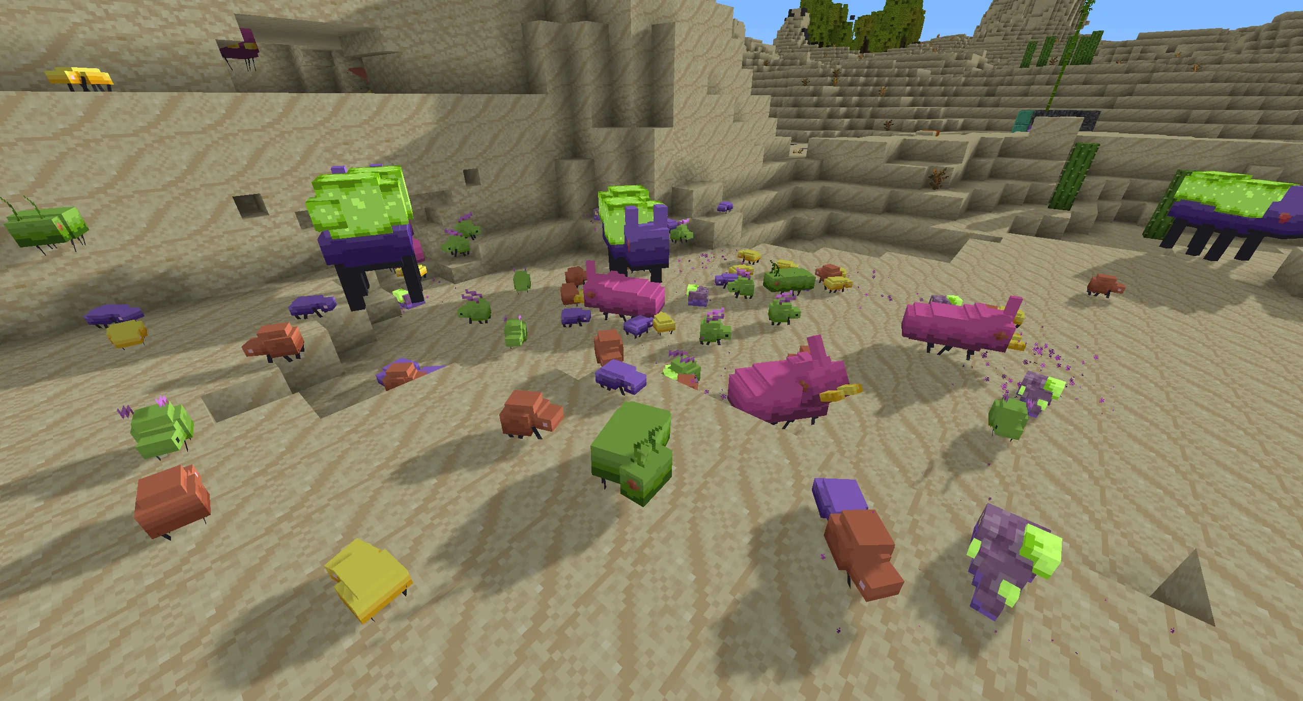 Buggcraft, Текстуры, Minecraft