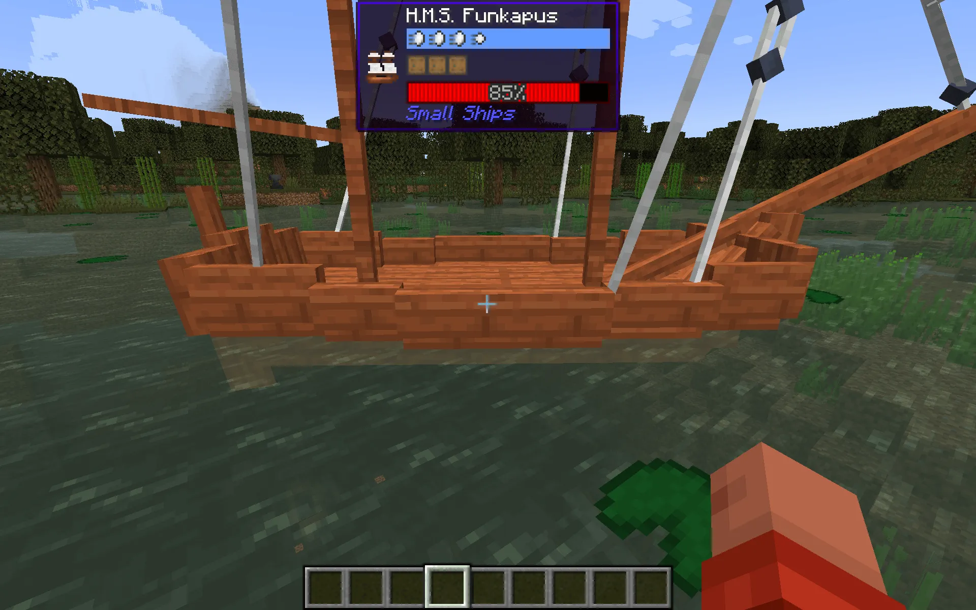 WTHIT: Small Ships Plugin, Моды, Minecraft