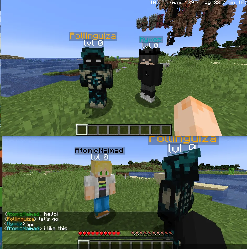 Cr3ysz name colors — скриншот 3 (Моды, Minecraft)