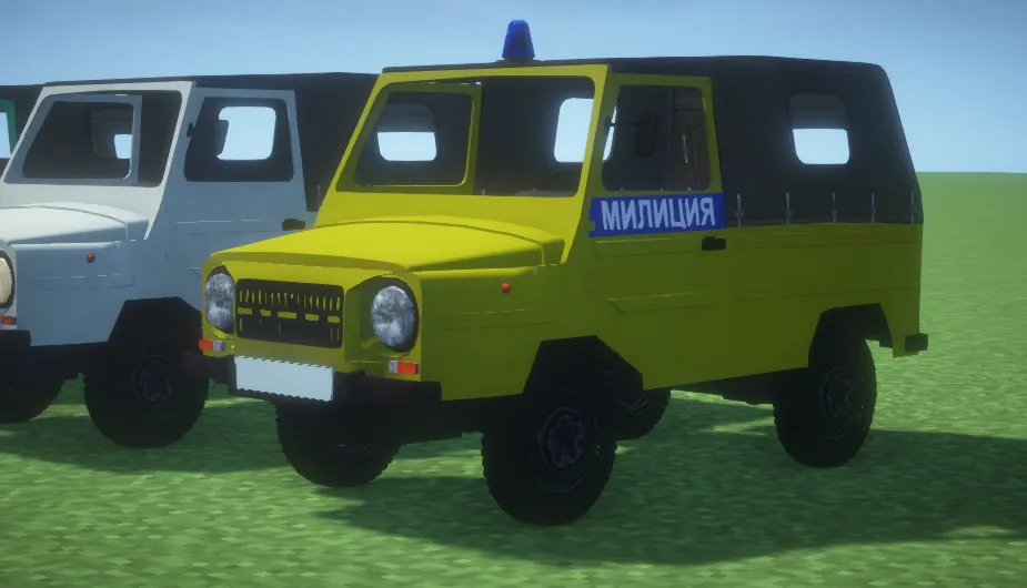 [Immersive Vehicles] LuAZ car pack — скриншот 3 (Моды, Minecraft)