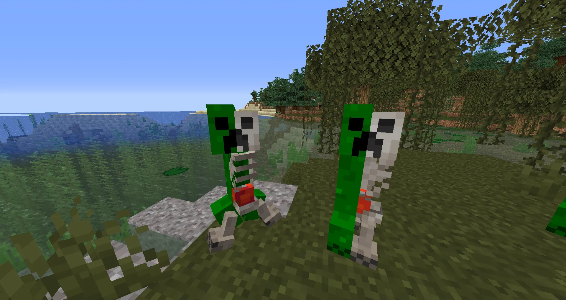 Dissected Creeper — скриншот 1 (Текстуры, Minecraft)