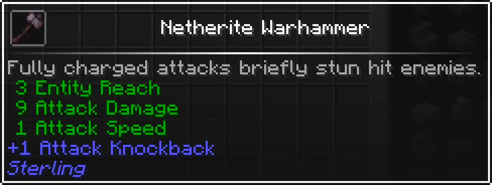 Sterling, Моды, Minecraft