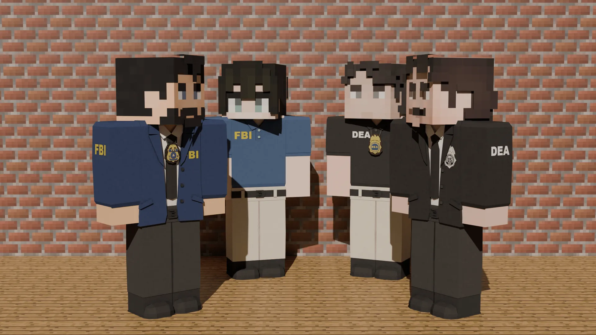 Plumepack: Federal Agencies — скриншот 1 (Моды, Minecraft)