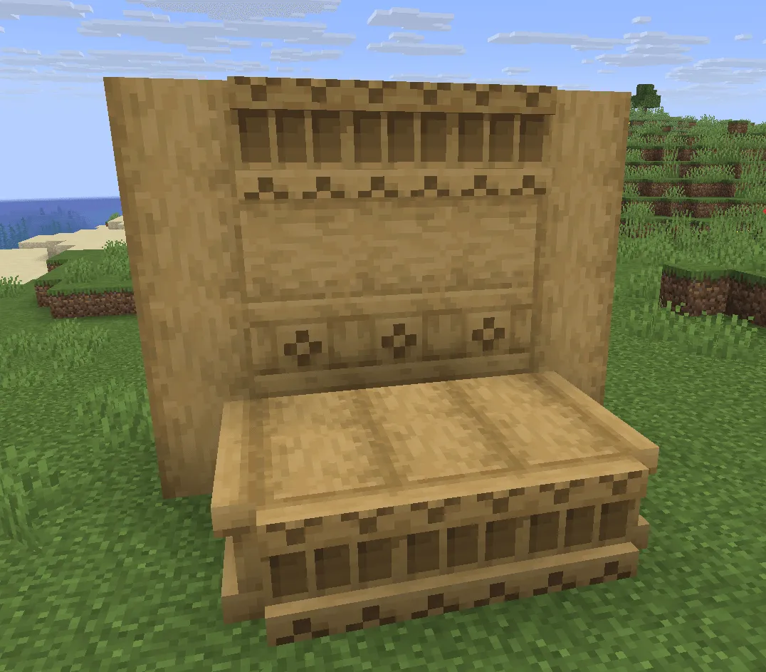 Better Shelf Textures — скриншот 6 (Текстуры, Minecraft)