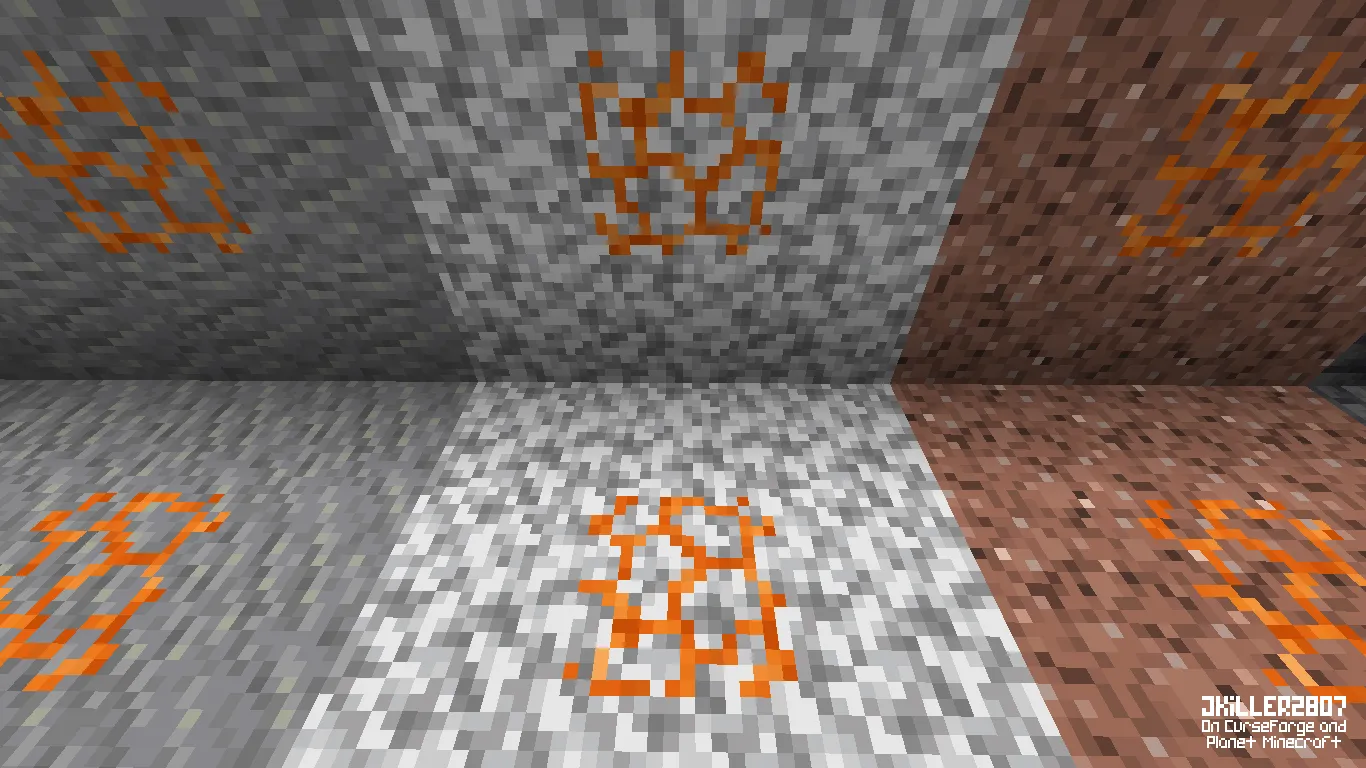 Magma Variants, Текстуры, Minecraft