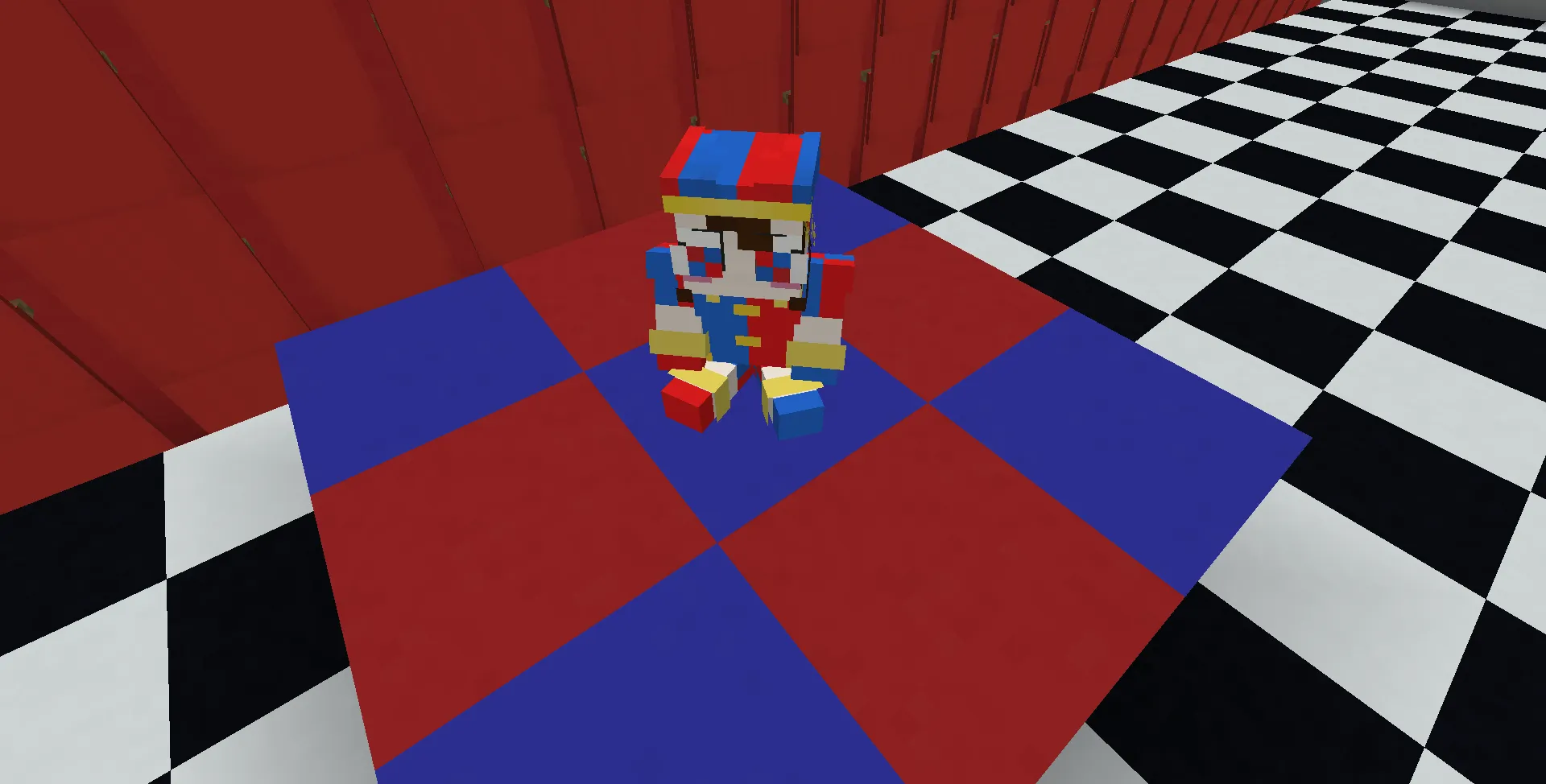 NOTLIVES's Pomni Plushie — скриншот 4 (Текстуры, Minecraft)