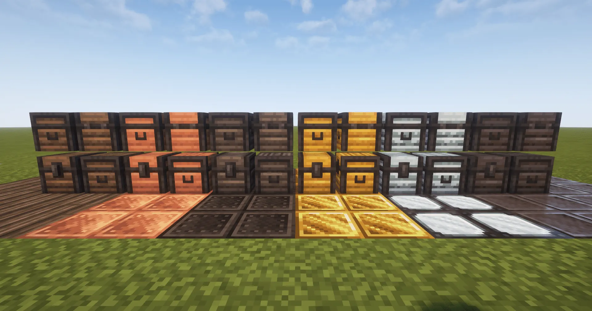 Excalibur | Reinforced Chests Support — скриншот 1 (Текстуры, Minecraft)