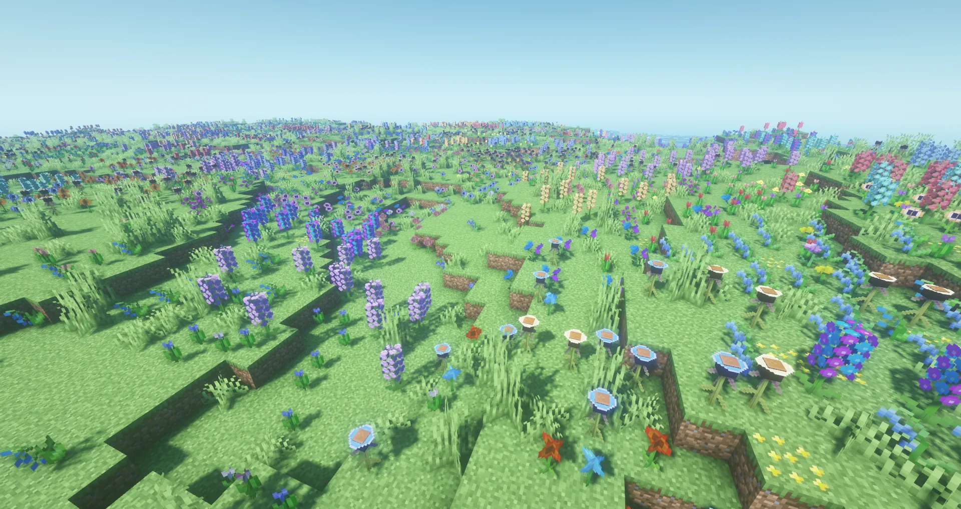 Colorful Expansion Flowers — скриншот 2 (Моды, Minecraft)