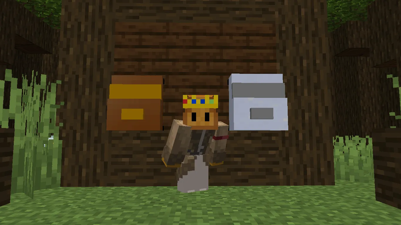 Mc-Backpacked — скриншот 1 (Моды, Minecraft)