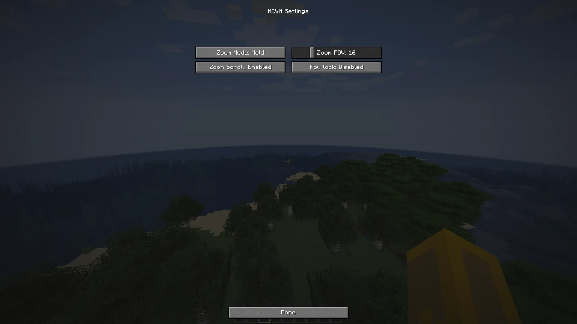 MCVM Client, Моды, Minecraft