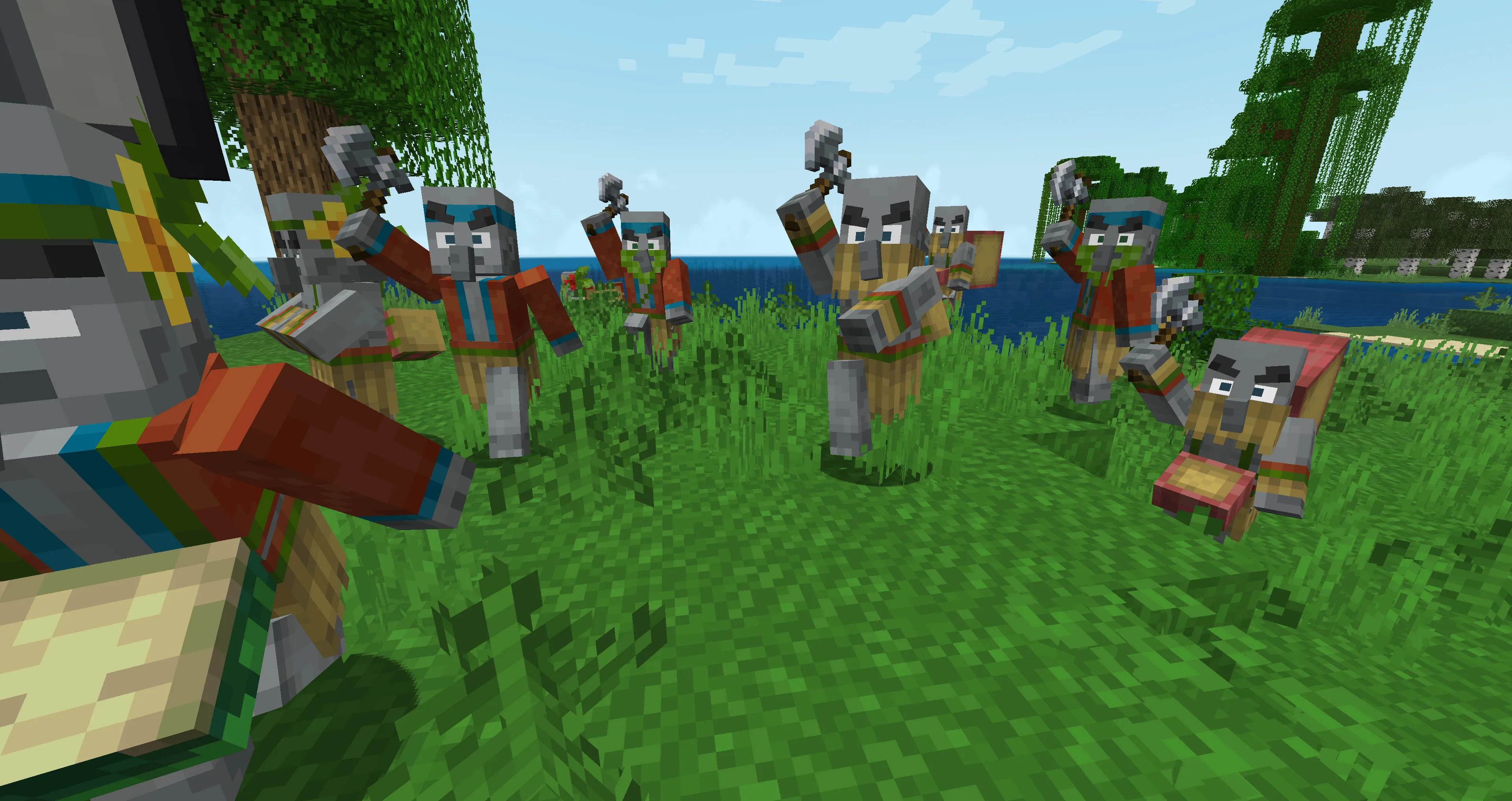 Mickey Joe's ILLAGERS Revamped — скриншот 1 (Текстуры, Minecraft)