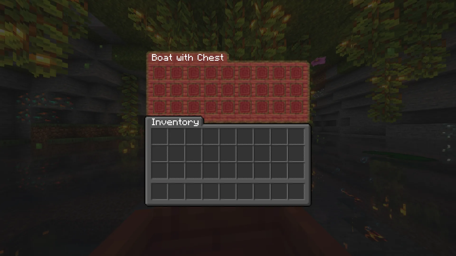 Chest Boat GUI — скриншот 3 (Текстуры, Minecraft)