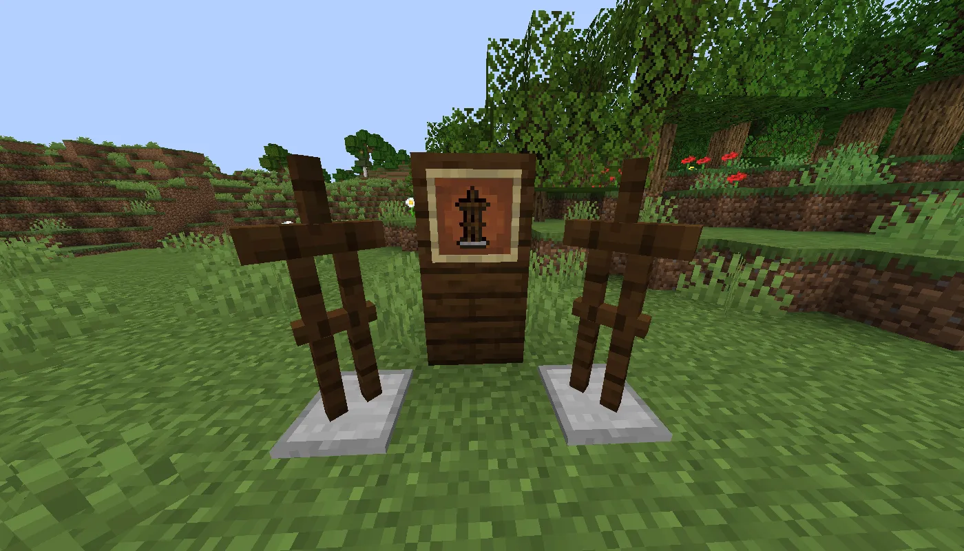 Dark Oak Armor Stand, Текстуры, Minecraft