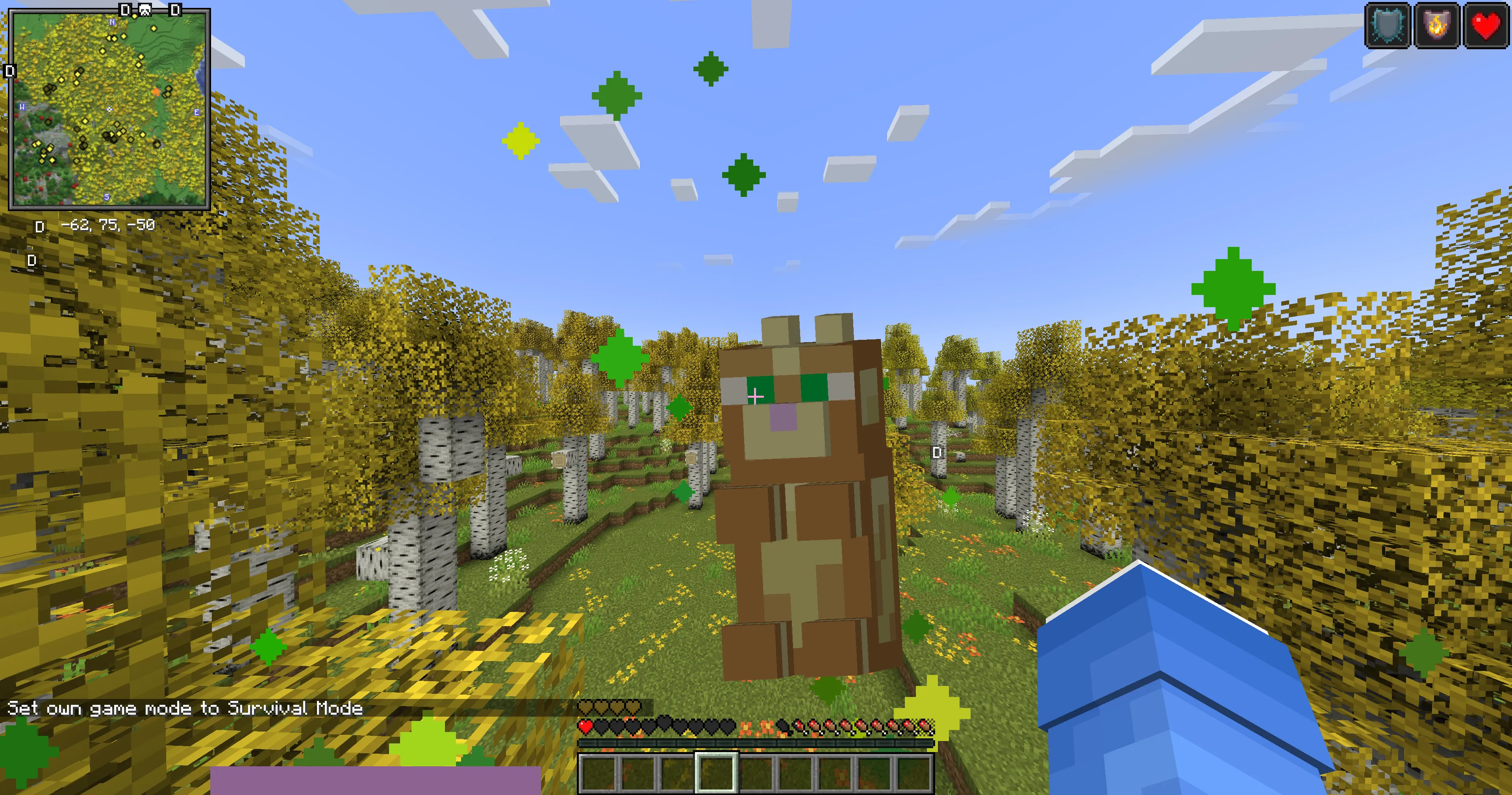 Cat totem!, Текстуры, Minecraft