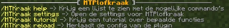 MTPlofkraak — скриншот 3 (Плагины, Minecraft)