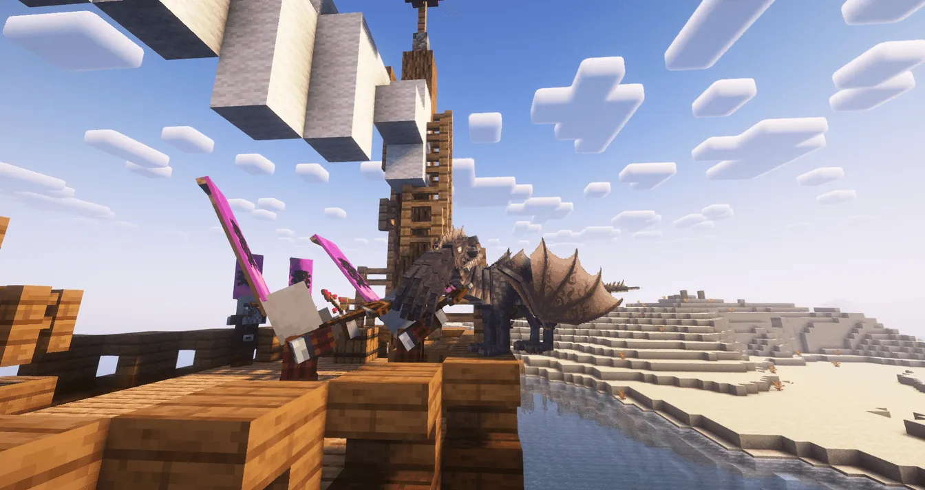 Brain Stealer Dragon - Addon — скриншот 12 (Моды, Minecraft)