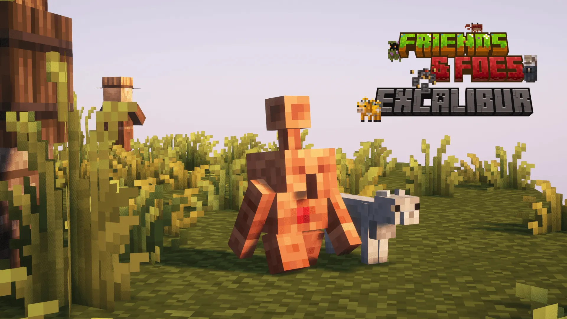 Excalibur | Friends and Foes Support — скриншот 1 (Текстуры, Minecraft)