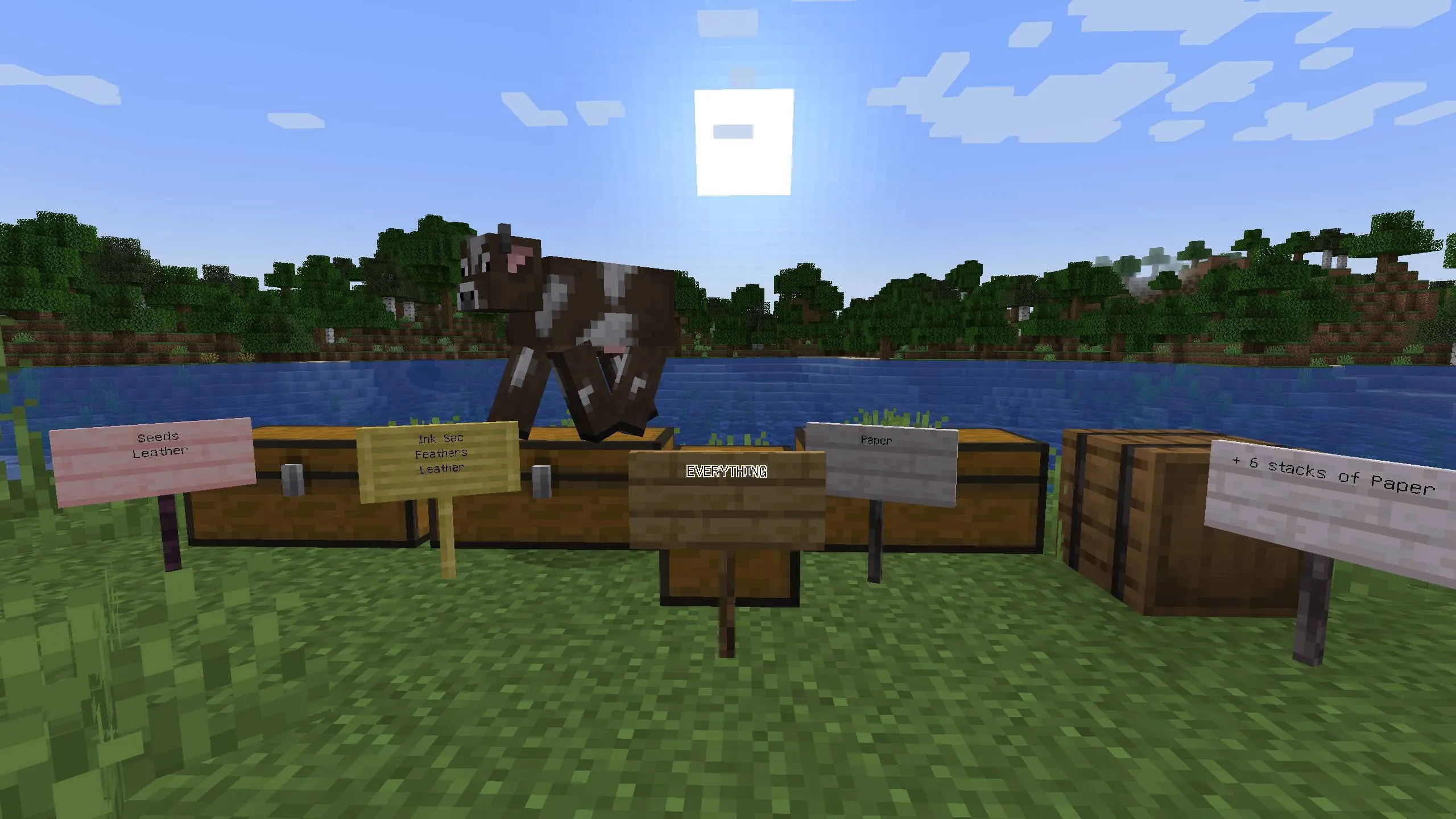 Pouch & Paper, Моды, Minecraft