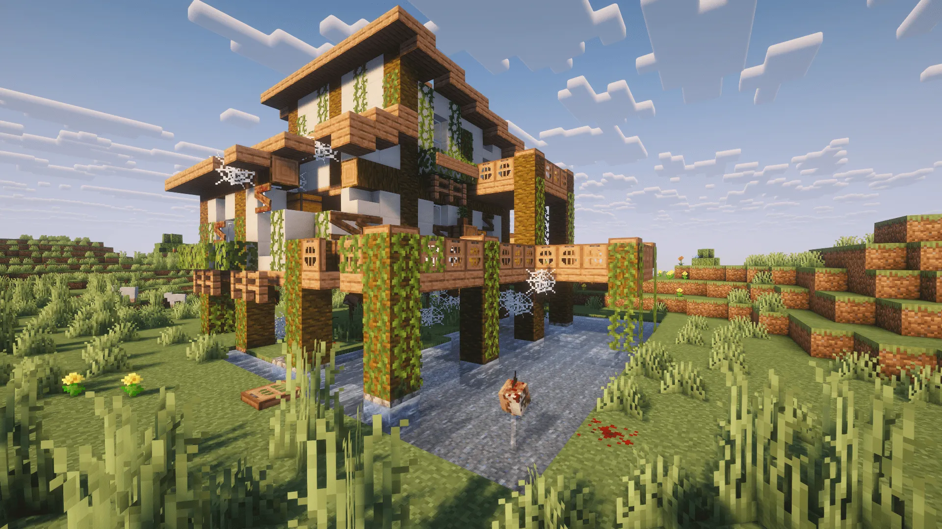 Horror Structures (by Berezka), Моды, Minecraft