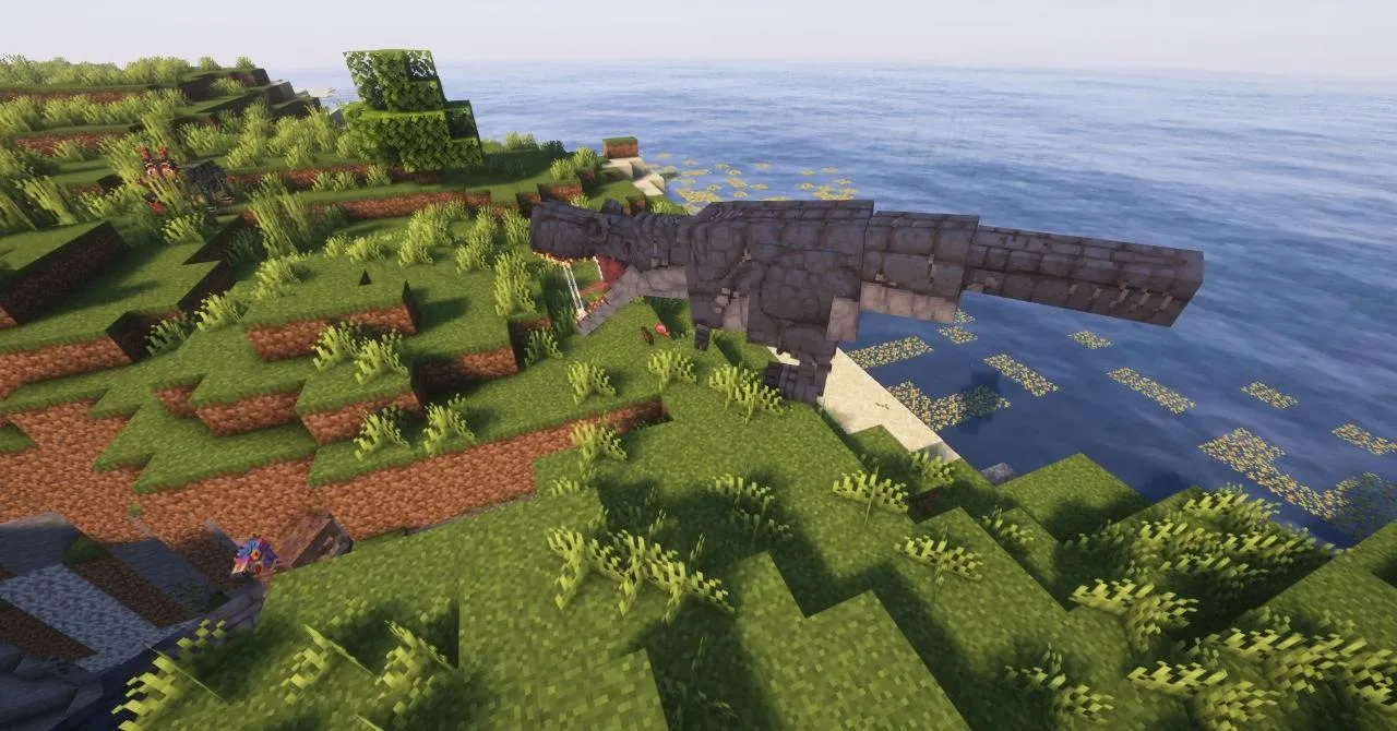 HF Jurassic — скриншот 4 (Модпаки, Minecraft)
