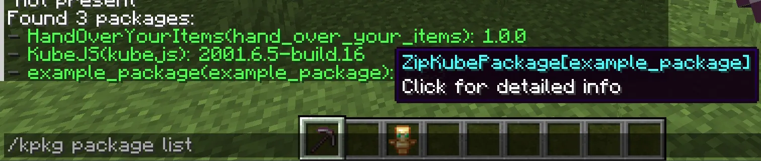 KubePackages — скриншот 2 (Моды, Minecraft)